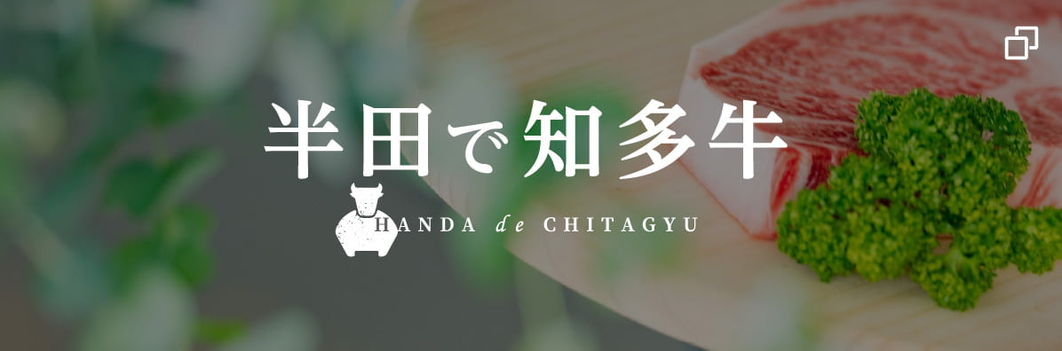 半田で知多牛