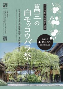 萬三の白モッコウバラ祭 2026